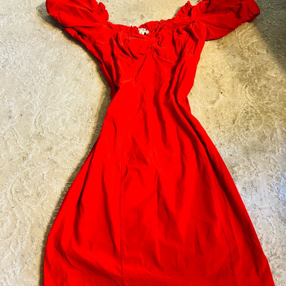 Red dress